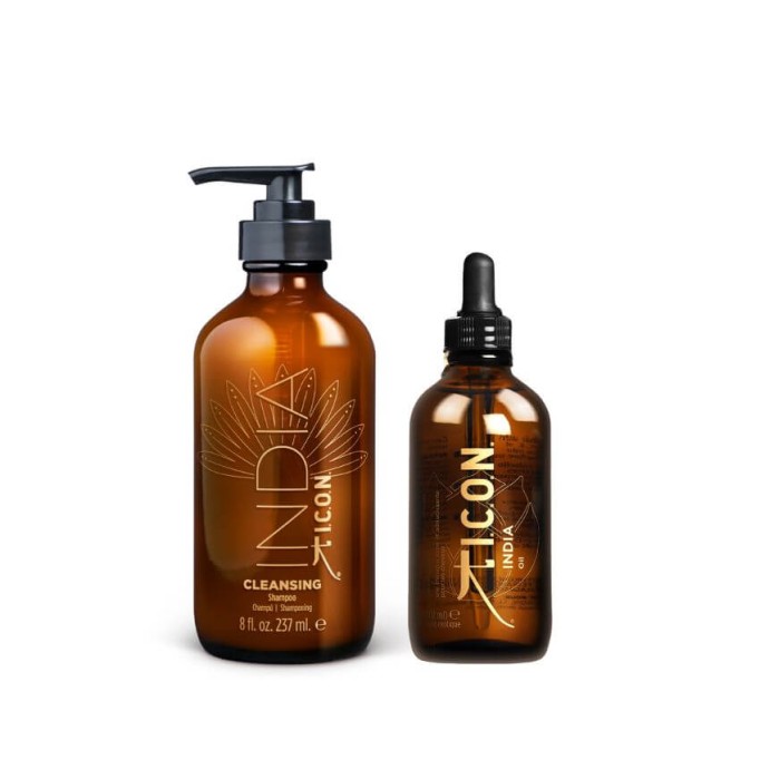 PACK ICON INDIA CHAMPU CLEANSING Y ACEITE ARGAN OIL