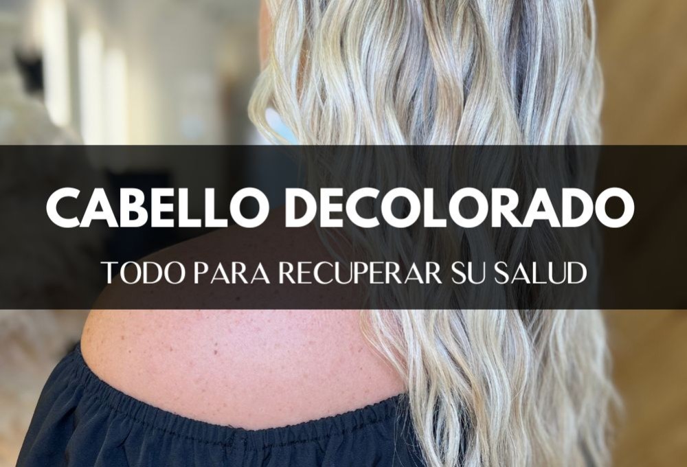 Recuperación del cabello decolorado